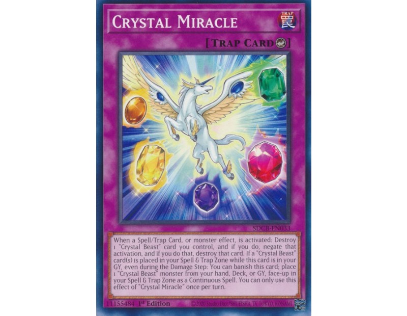 Crystal Miracle (SDCB-EN033) - 1st Edition