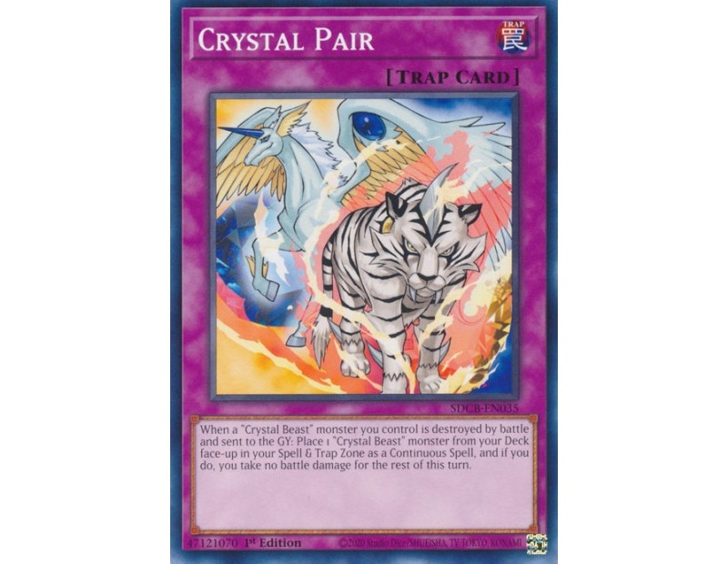 Crystal Pair (SDCB-EN035) - 1st Edition