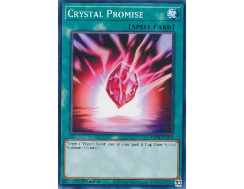 Crystal Promise (SDCB-EN023) - 1st Edition