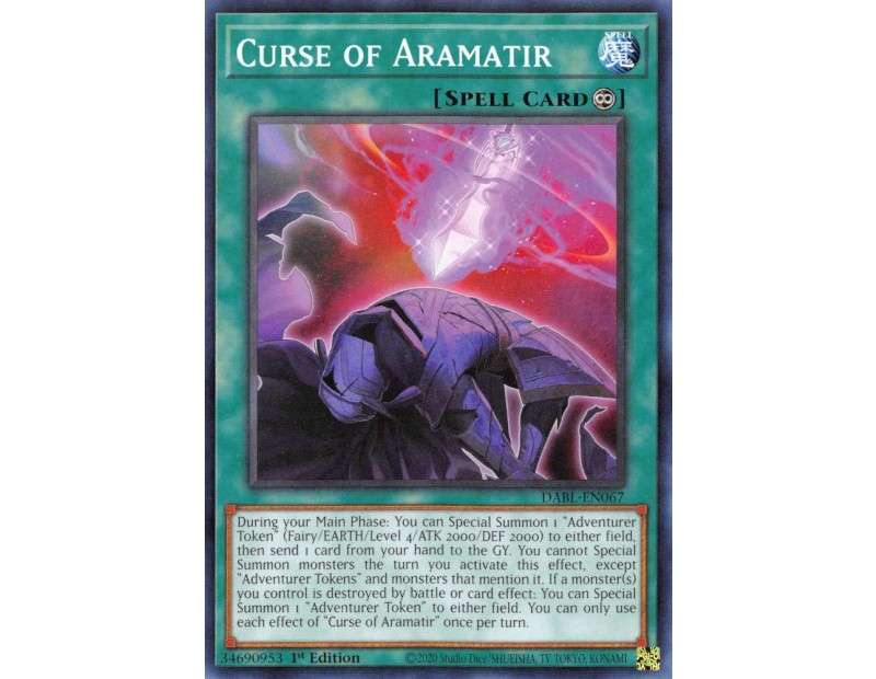 Curse of Aramatir (DABL-EN067) - 1st Edition