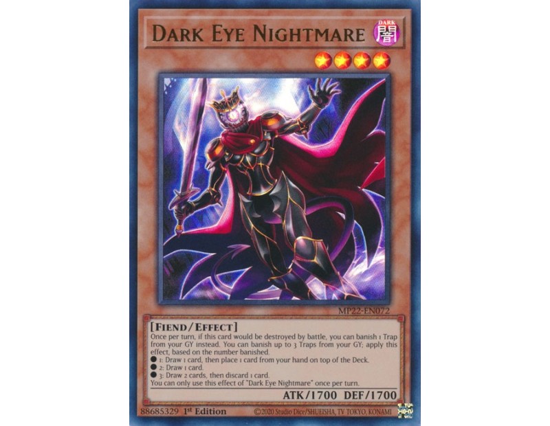 Dark Eye Nightmare (MP22-EN072) - 1st Edition