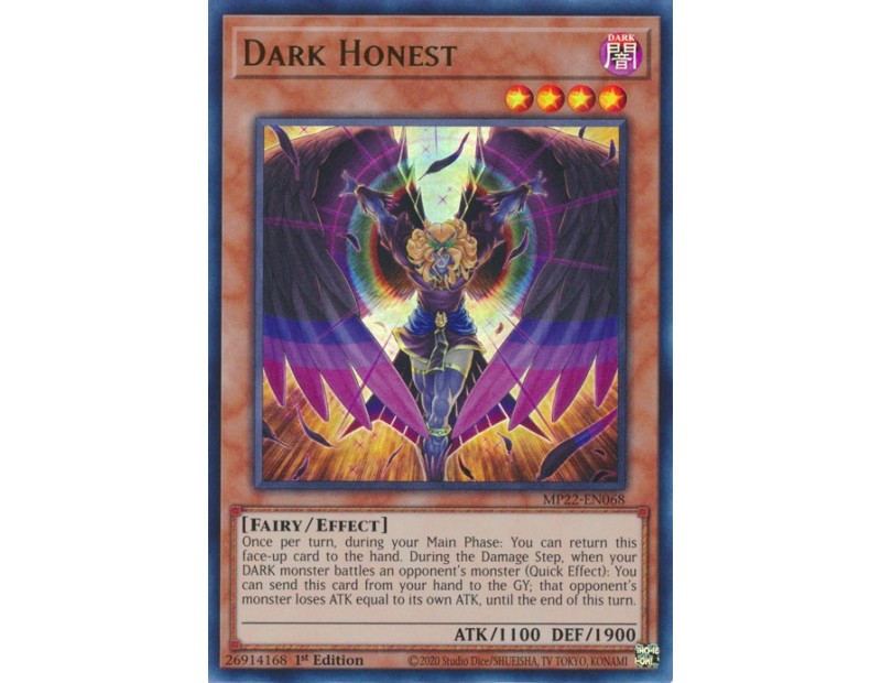 Dark Honest (MP22-EN068) - 1st Edition