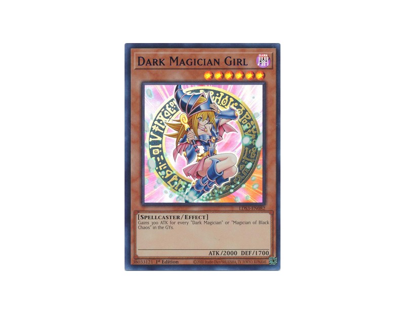 Dark Magician Girl (LDS3-EN082) - 1st Edition