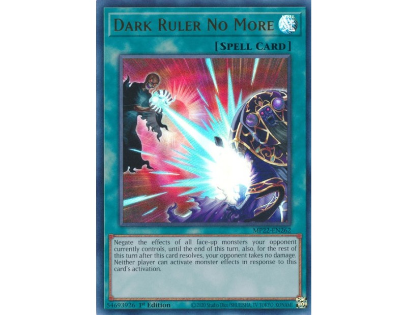 Dark Ruler No More (MP22-EN262) - 1st Edition