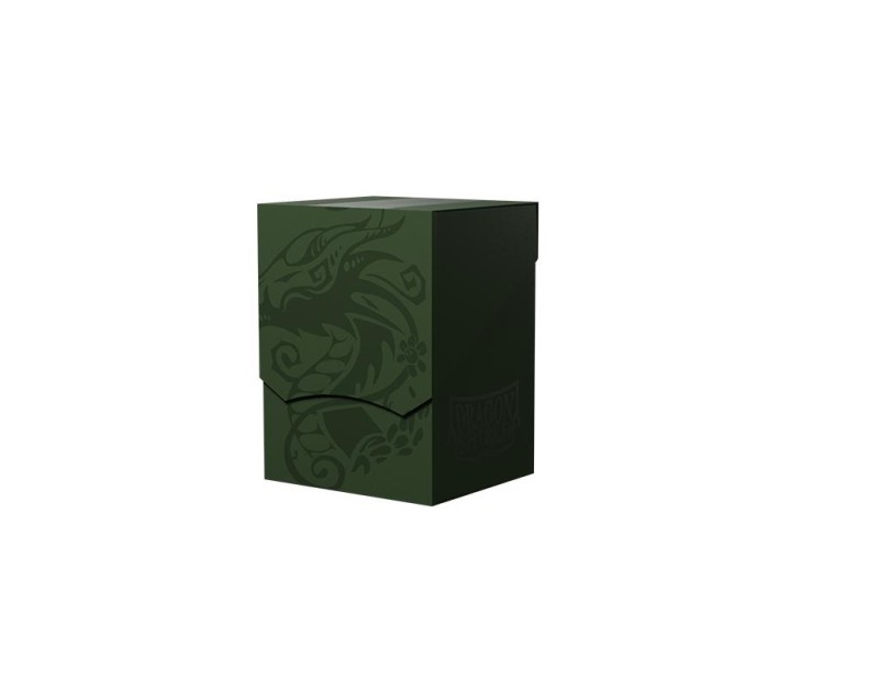 Deck Box Vertical Forest Green (Dragon Shield)