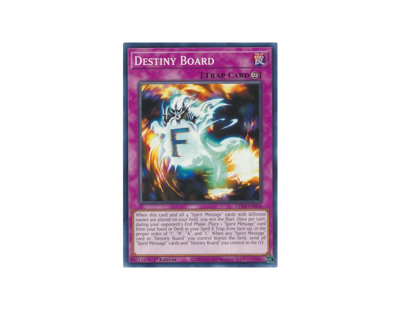 Destiny Board (LDS3-EN018) - 1st Edition