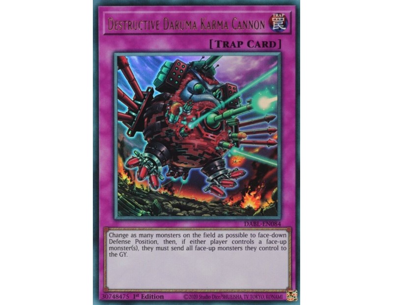 Destructive Daruma Karma Cannon (DABL-EN084) - 1st Edition