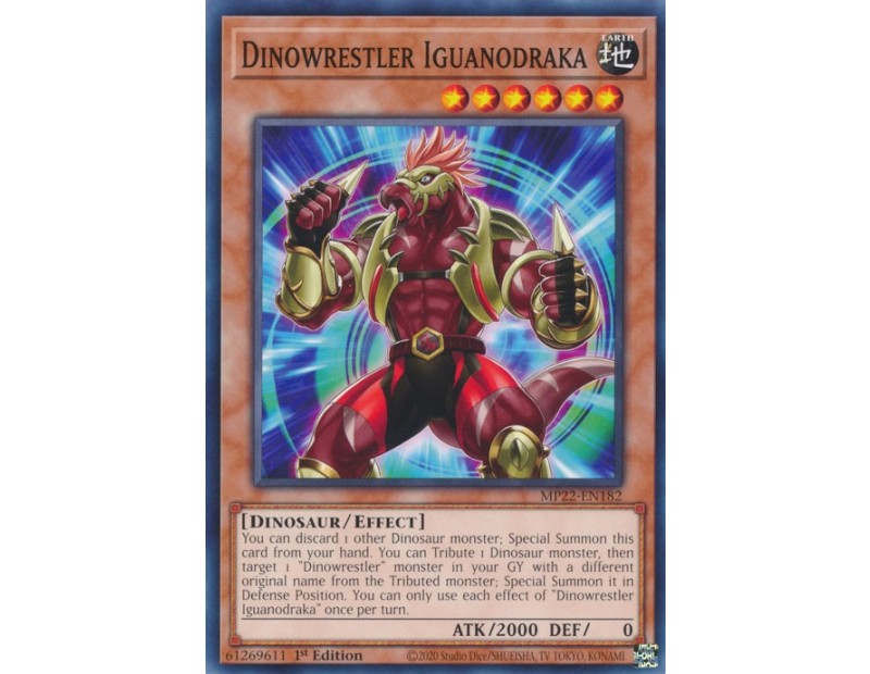 Dinowrestler Iguanodraka (MP22-EN182) - 1st Edition