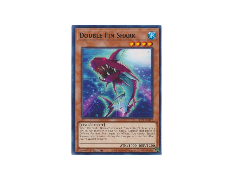 Double Fin Shark (LED9-EN049) - 1st Edition