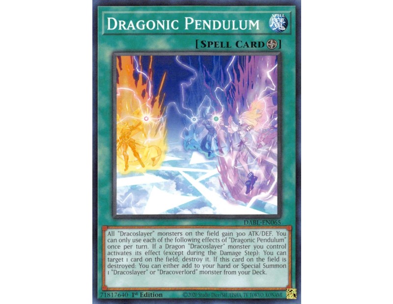 Dragonic Pendulum (DABL-EN065) - 1st Edition