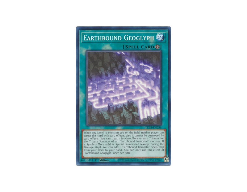 Earthbound Geoglyph (LDS3-EN056) - 1st Edition