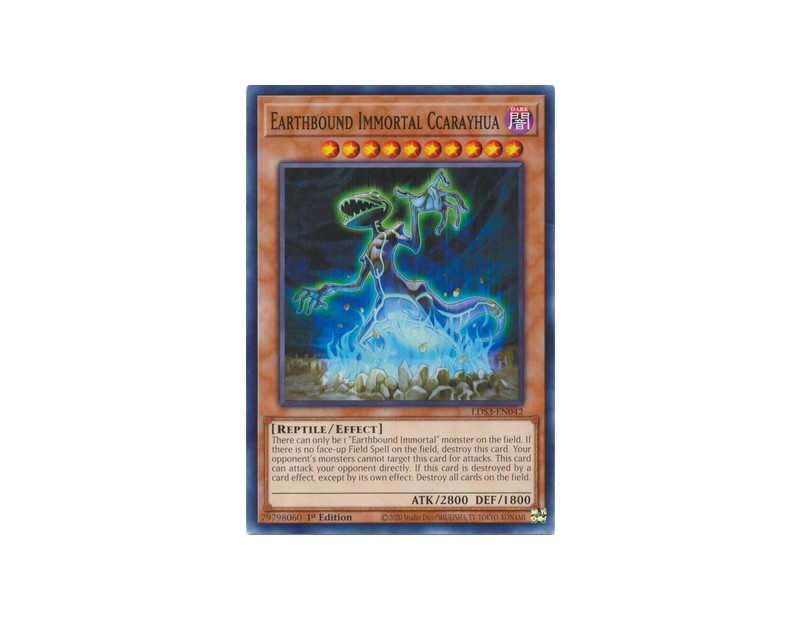 Earthbound Immortal Ccarayhua (LDS3-EN042) - 1st Edition