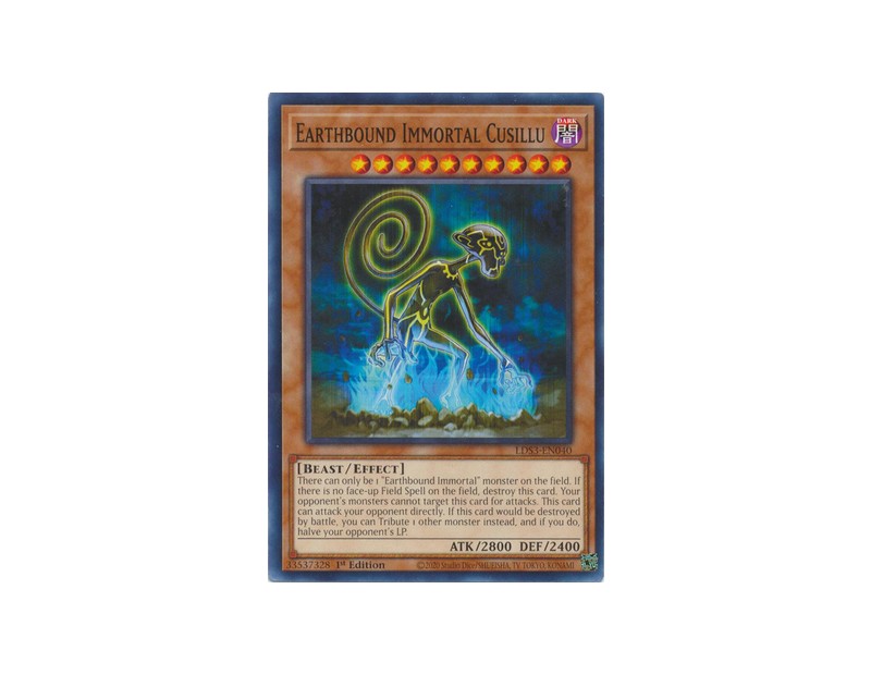 Earthbound Immortal Cusillu (LDS3-EN040) - 1st Edition