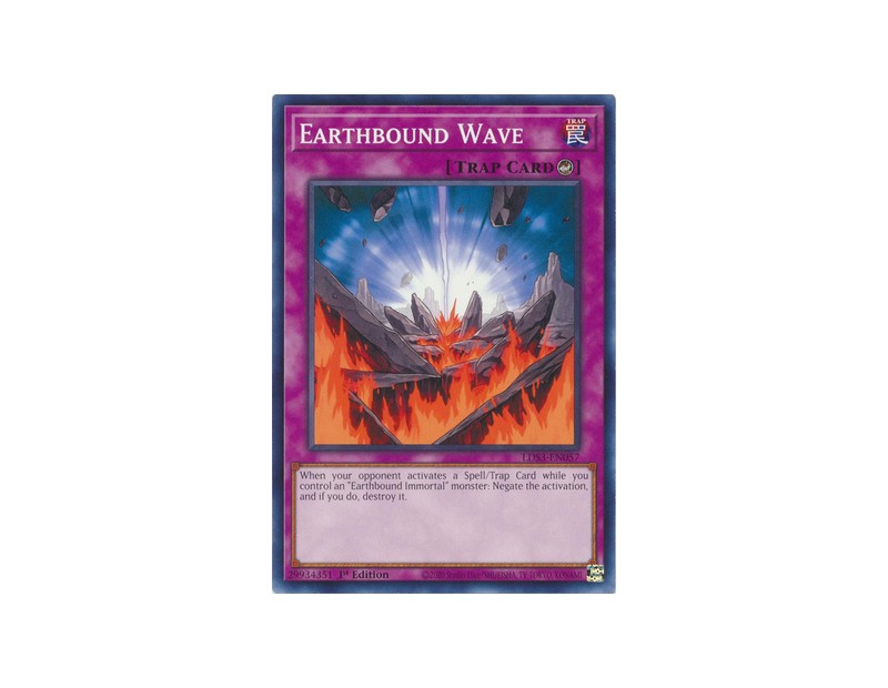 Earthbound Wave (LDS3-EN057) - 1st Edition
