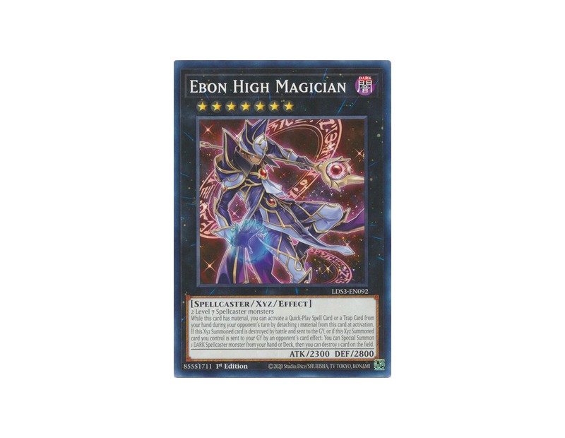 Ebon High Magician (LDS3-EN092) - 1st Edition