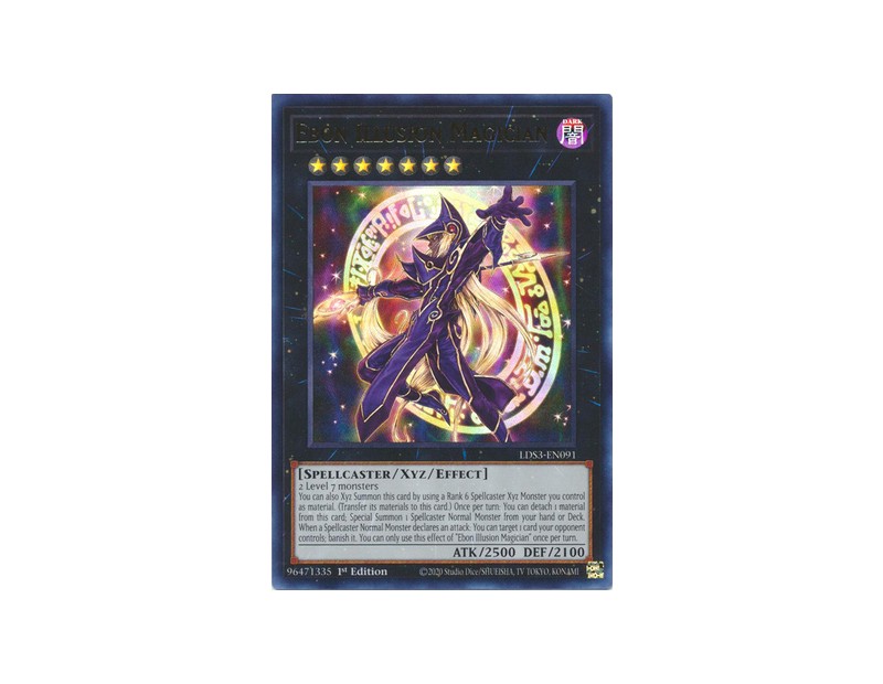 Ebon Illusion Magician (LDS3-EN091) - 1st Edition