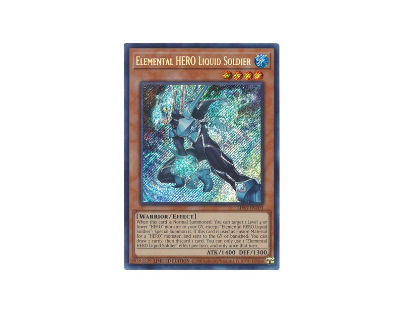 Elemental HERO Liquid Soldier (LDS3-EN103) - 1st Edition