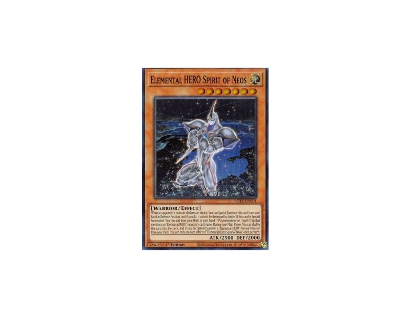 Elemental HERO Spirit of Neos (POTE-EN001) - 1st Edition