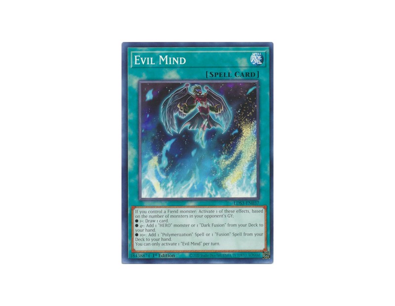 Evil Mind (LDS3-EN037) - 1st Edition