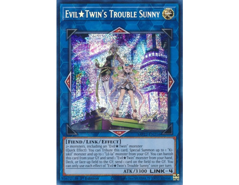 Evil★Twin's Trouble Sunny (MP22-EN216) - 1st Edition