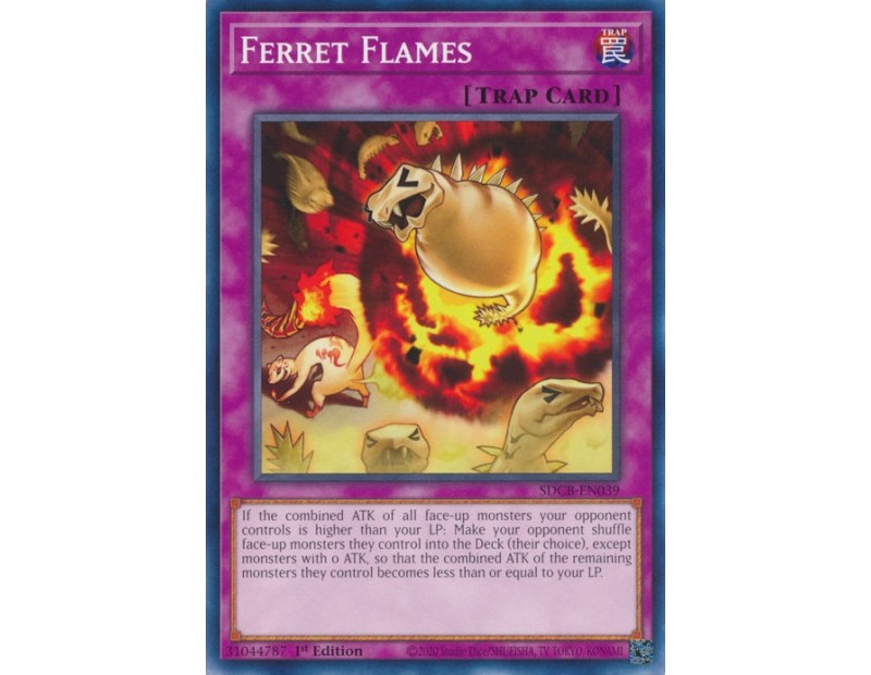 Ferret Flames (SDCB-EN039) - 1st Edition