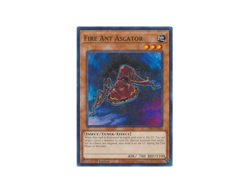 Fire Ant Ascator (LDS3-EN046) - 1st Edition