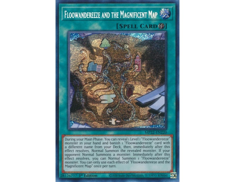 Floowandereeze and the Magnificent Map (MP22-EN220) - 1st Edition