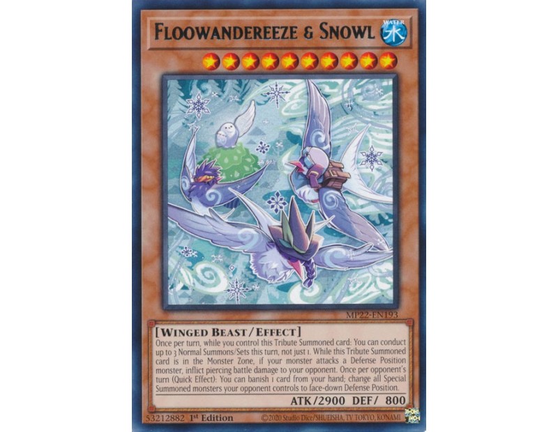 Floowandereeze & Snowl (MP22-EN193) - 1st Edition