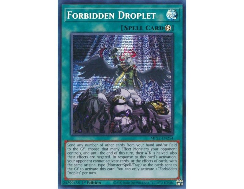 Forbidden Droplet (MP22-EN254) - 1st Edition