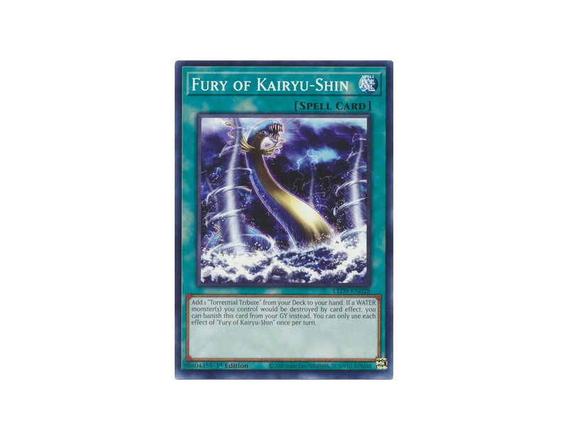 Fury of Kairyu-Shin (LED9-EN028) - 1st Edition