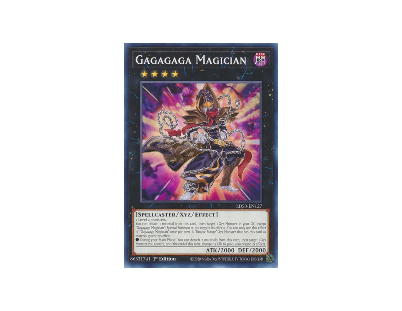 Gagagaga Magician (LDS3-EN127) - 1st Edition