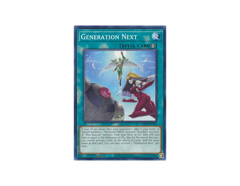 Generation Next (LDS3-EN113) - 1st Edition