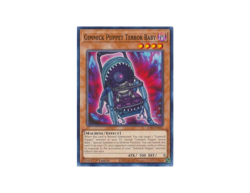 Gimmick Puppet Terror Baby (LDS3-EN062) - 1st Edition