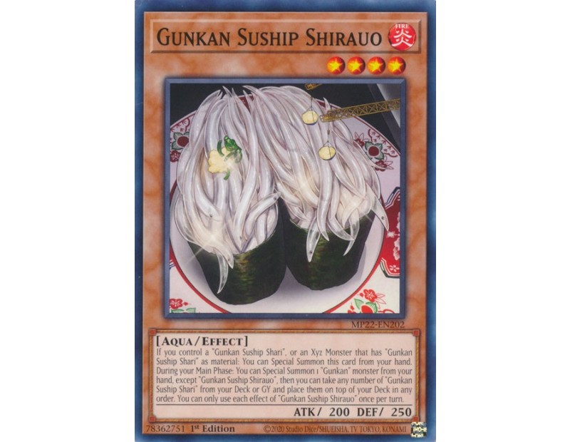 Gunkan Suship Shirauo (MP22-EN202) - 1st Edition