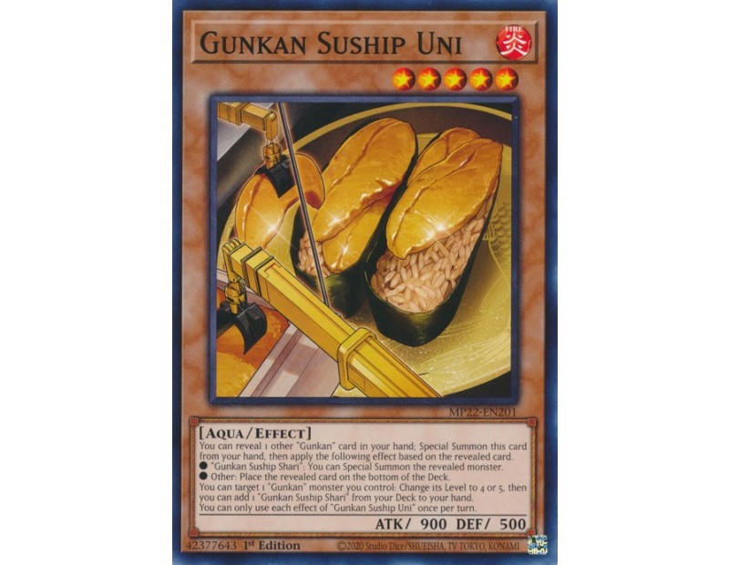 Gunkan Suship Uni (MP22-EN201) - 1st Edition
