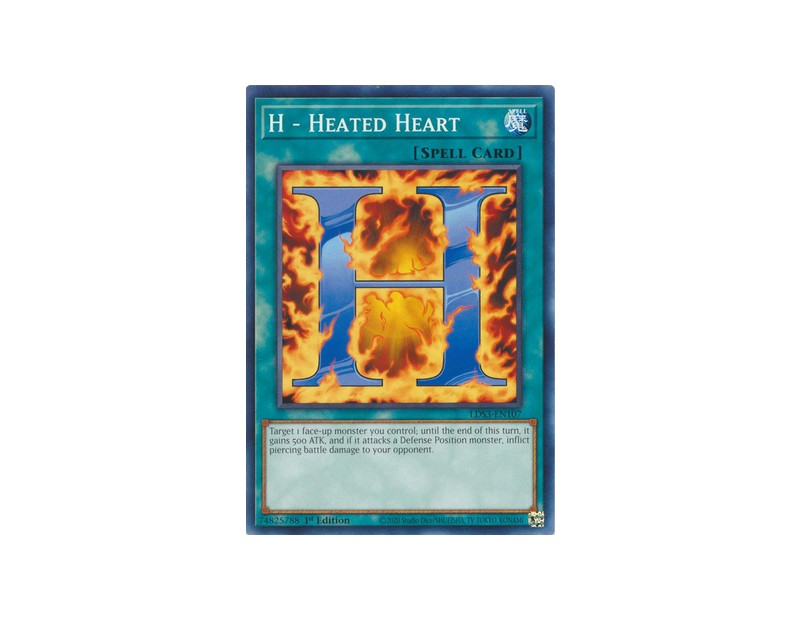 H - Heated Heart (LDS3-EN107) - 1st Edition