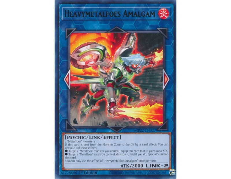 Heavymetalfoes Amalgam (MP22-EN027) - 1st Edition