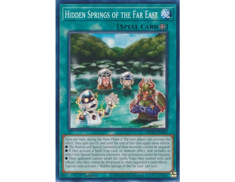 Hidden Springs of the Far East (MP22-EN101) - 1st Edition