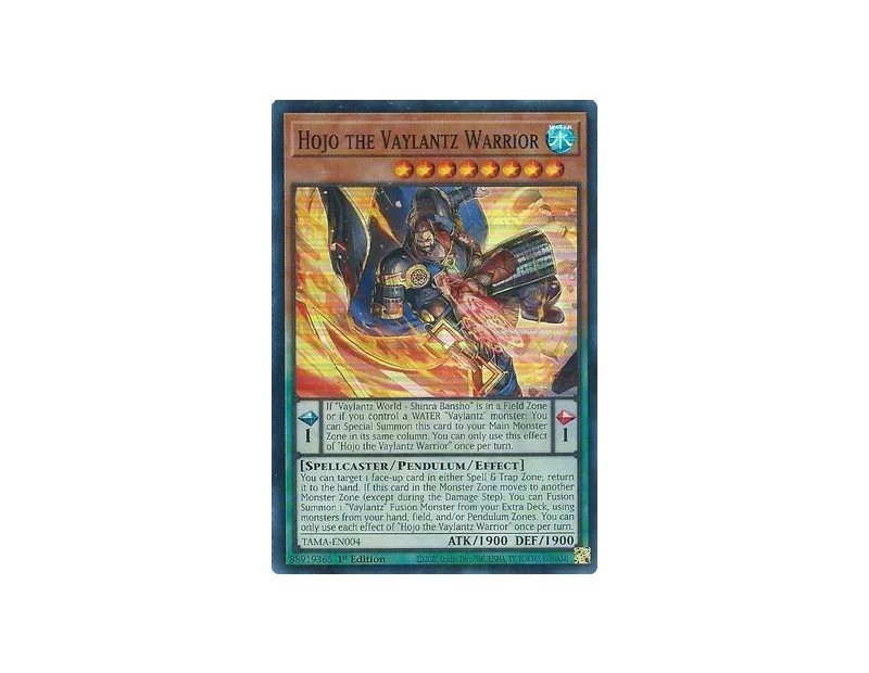 Hojo the Vaylantz Warrior (TAMA-EN004) - 1st Edition