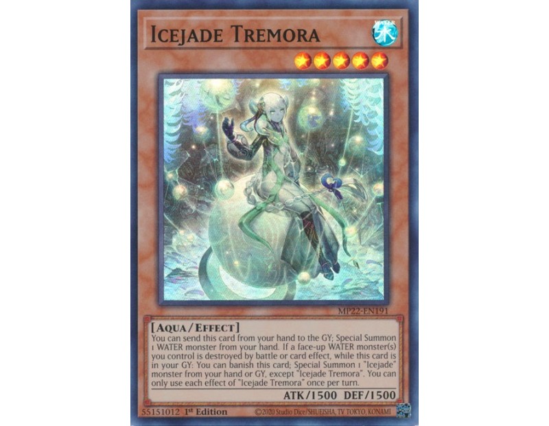 Icejade Tremora (MP22-EN191) - 1st Edition