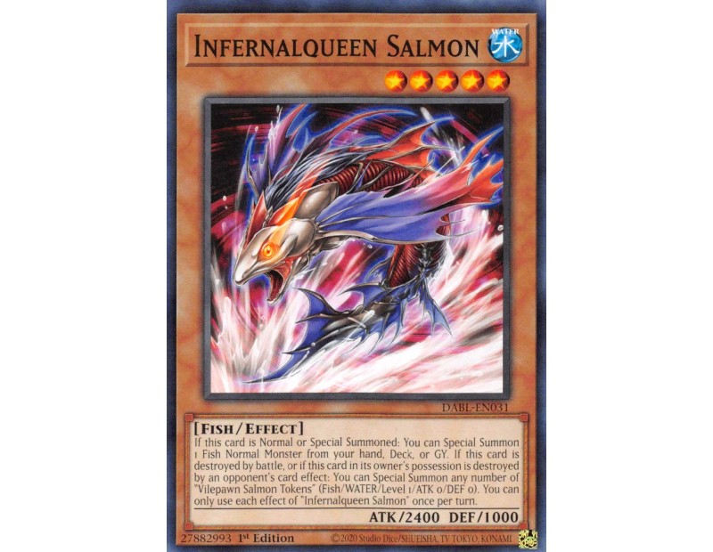 Infernalqueen Salmon (DABL-EN031) - 1st Edition