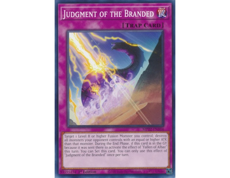 Judgment of the Branded (MP22-EN104) - 1st Edition