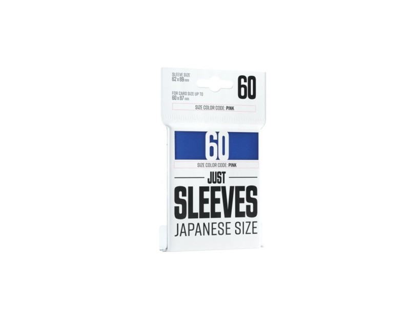 Just Sleeves - Japanese Size Blue (60 Sleeves)