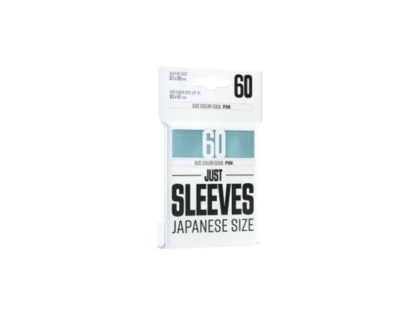 Just Sleeves - Japanese Size Clear (60 Sleeves)