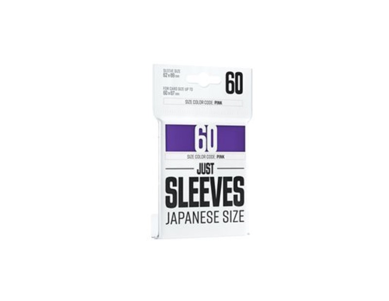 Just Sleeves - Japanese Size Purple (60 Sleeves)