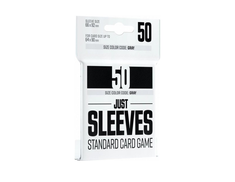 Just Sleeves - Standard Size Black (50 Sleeves)