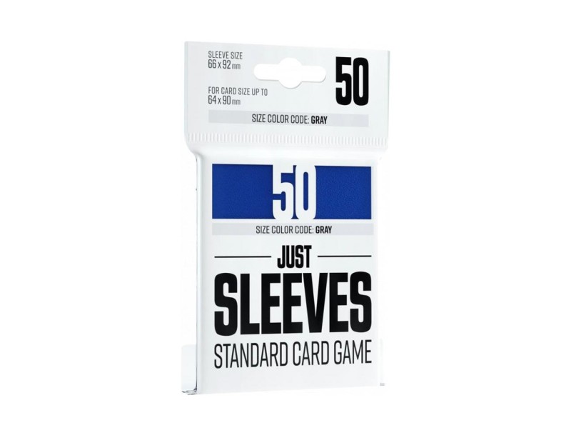 Just Sleeves - Standard Size Blue (50 Sleeves)