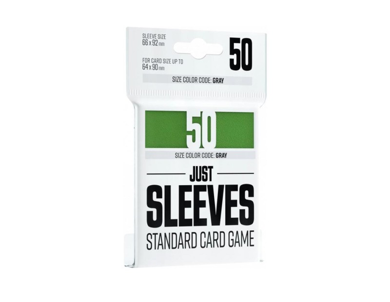 Just Sleeves - Standard Size Green (50 Sleeves)