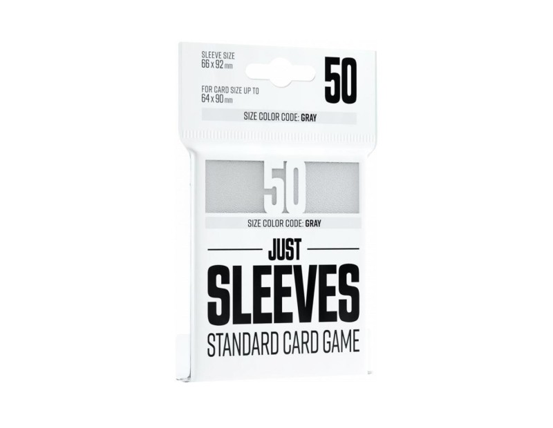 Just Sleeves - Standard Size White (50 Sleeves)