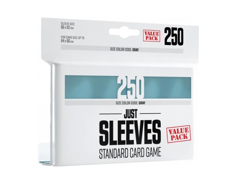 Just Sleeves - Value Pack Clear (250 Sleeves)